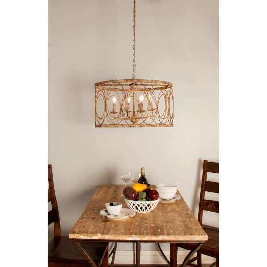 Best Sale ⌛ Studio 350 Modern 14 X 24 Inch Round Chandelier 🎉 - Image 3