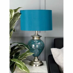 Budget ๐ Studio 350 Silver Glass Glam Table Lamp 28 X 8 X 8 - 8 X 8 X 28 ๐
