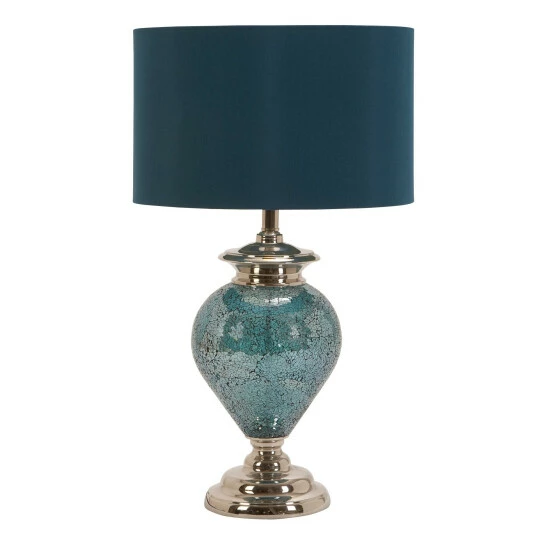 Budget 🌟 Studio 350 Silver Glass Glam Table Lamp 28 X 8 X 8 - 8 X 8 X 28 😍 - Image 2