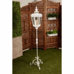 Top 10 😀 Studio 350 White Metal Vintage Lantern 66 X 17 X 17 - 17 X 17 X 66 🎁