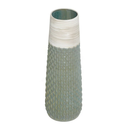 Cheapest ๐คฉ Studio 350 Green Ceramic Contemporary Vase 24 X 8 X 8 - 8 X 8 X 24 ๐งจ - Image 3