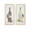 Cheapest 👏 Studio 350 White MDF Farmhouse Wall Decor Food And Beverage (Set Of 2) 🥰