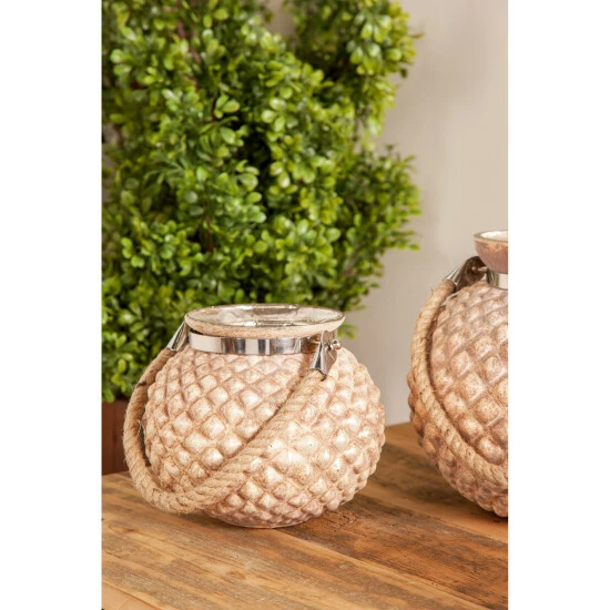 Flash Sale 🎁 Studio 350 Green Glass Natural Candle Holder Set Of 2 9 X 11 X 11 💯 - Image 7