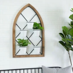 Best Pirce 🎉 Studio 350 Brown Metal Traditional Arched Wall Decor ⭐