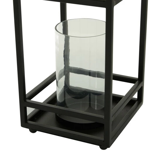 Promo ๐ Studio 350 Black Metal Contemporary Lantern 19 X 8 X 8 - 8 X 8 X 19 ๐ - Image 4