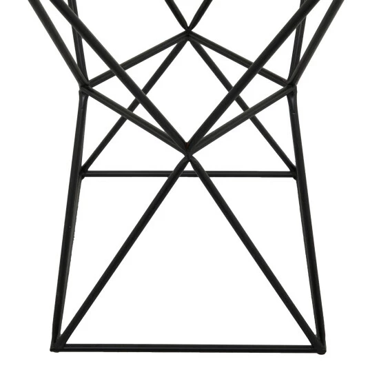 Hot Sale 😉 Studio 350 Brown Metal Contemporary Accent Table - 14 X 14 X 24 ✔️ - Image 5