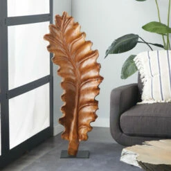 Coupon ๐ฅ Studio 350 Brown Teak Wood Coastal Sculpture Nature 51 X 21 X 13 - 21 X 13 X 51 ๐