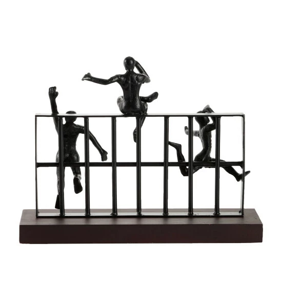 Cheap ๐ Studio 350 Black Metal Contemporary Sculpture People 10 X 14 X 9 - 14 X 9 X 10 โญ - Image 4