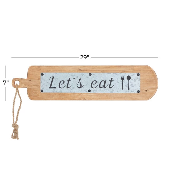 Cheapest โ Studio 350 Brown Wood Modern Farmhouse Wall Decor ๐ - Image 6