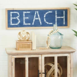 Promo 🛒 Studio 350 White Metal Coastal Wall Decor ⌛