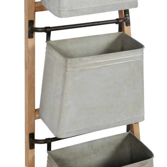 Buy 😀 Studio 350 Grey Iron Farmhouse Storage Unit 70 X 20 X 11 - 20 X 11 X 70 🛒 - Image 4