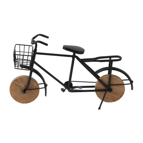 Outlet 🥰 Studio 350 Metal Eclectic Bike Sculpture - 17 X 5 X 10 White 🌟 - Image 8