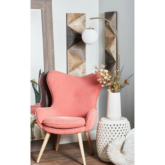 Deals 💯 Studio 350 Brown MDF Farmhouse Wall Decor Abstract (Set Of 3) 💯