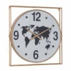 Outlet 🥰 Studio 350 Gold Iron Vintage Wall Clock Traditional 26 X 24 X 3 - 24 X 3 X 26 👏