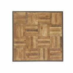 Flash Sale 🥰 Studio 350 Rustic Parallel-Patterned Wood Wall Plaque 🔔