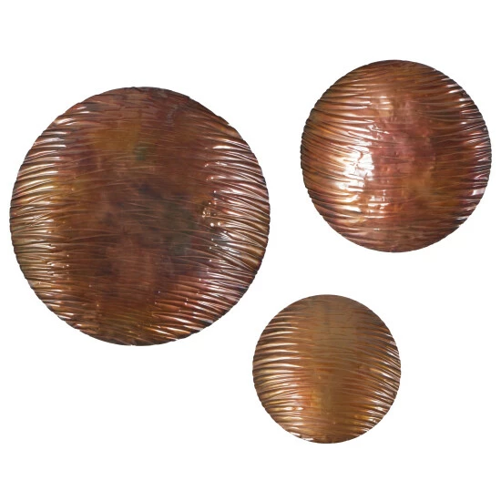 Hot Sale 🌟 Studio 350 Bronze Iron Modern Wall Decor Abstract (Set Of 3) ❤️