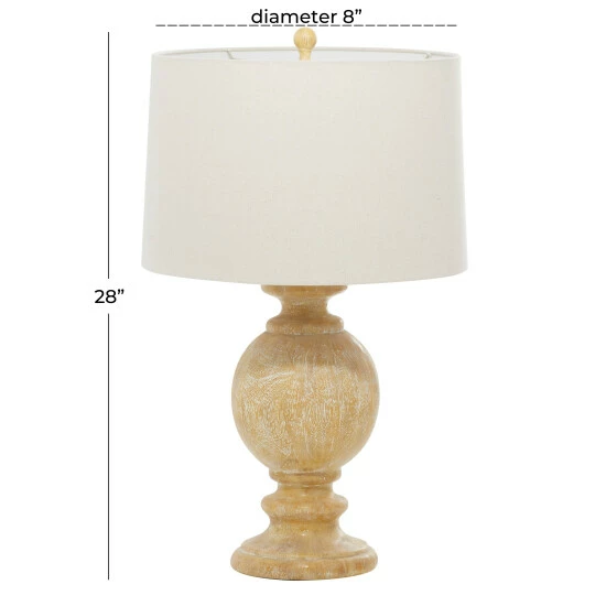 Cheapest ๐ Studio 350 Beige Polystone Coastal Accent Lamp 28 X 8 X 8 โญ - Image 5
