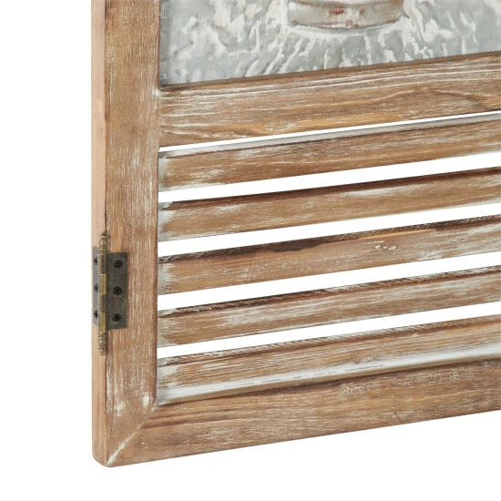 Top 10 ⭐ Studio 350 Brown Metal Farmhouse Wall Decor Trees And Nature (Set Of 2) 🤩 - Image 6