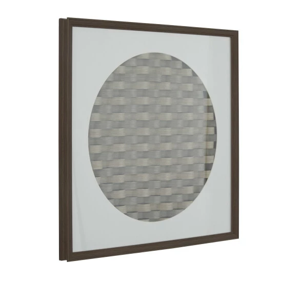 Coupon 🔔 Studio 350 Brown Wood Contemporary Abstract Shadow Box 👏 - Image 3