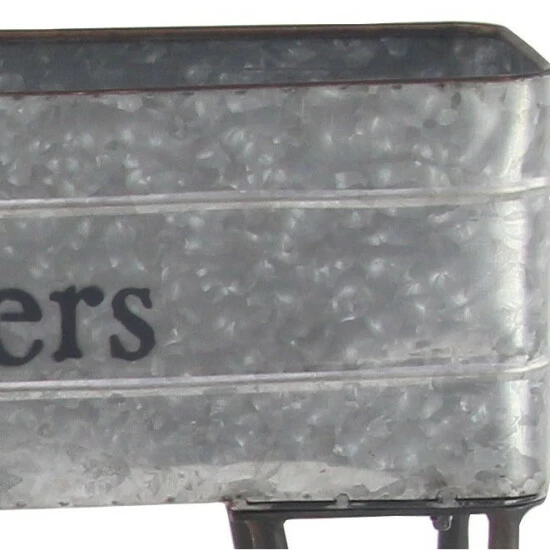 Wholesale 🛒 Studio 350 Grey Aluminum Farmhouse Plantstand 34 X 42 X 9 - 42 X 9 X 34 🎉 - Image 6