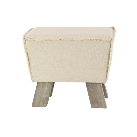 New ๐ Studio 350 White MDF Rustic Stool 17 X 19 X 12 - 19 X 12 X 17 ๐ - Image 4