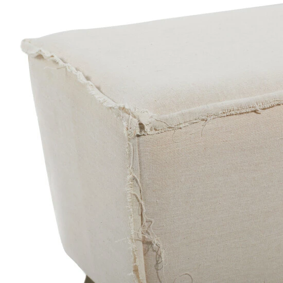 New ๐ Studio 350 White MDF Rustic Stool 17 X 19 X 12 - 19 X 12 X 17 ๐ - Image 5