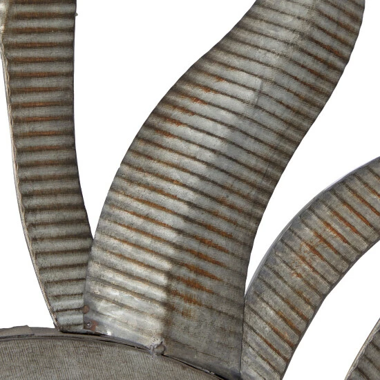 Coupon 🔔 Studio 350 Grey Iron Metal Rustic Eclectic Whimsical Sun Sculpture Wall Decor 36" 😀 - Image 6