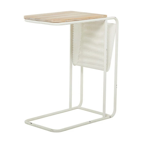 Best Pirce 🤩 Studio 350 Metal Farmhouse Accent Table - 20 X 12 X 25 Black 🔔 - Image 2