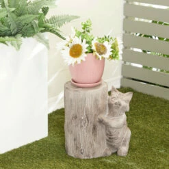 Wholesale 🤩 Studio 350 Grey MGO Modern Farmhouse Garden Sculpture 15 X 14 X 10 - 14 X 10 X 15 🔔