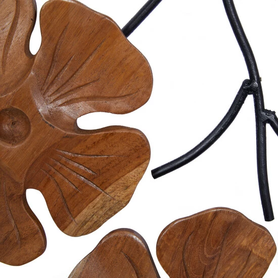 Best reviews of 🛒 Studio 350 Rust Teak Wood Contemporary Wall Decor (Set Of 2) 🥰 - Image 3