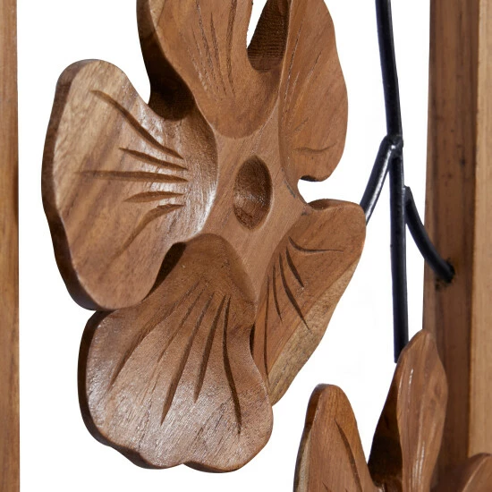 Best reviews of 🛒 Studio 350 Rust Teak Wood Contemporary Wall Decor (Set Of 2) 🥰 - Image 4