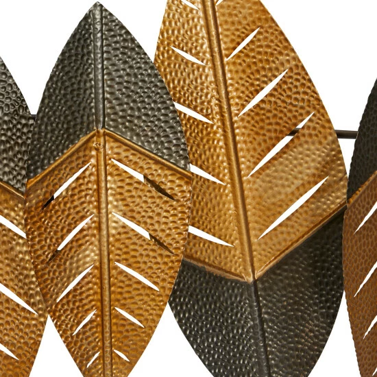 Flash Sale 🎁 Studio 350 Gold Metal Contemporary Wall Decor Abstract 24 X 47 X 4 💯 - Image 3