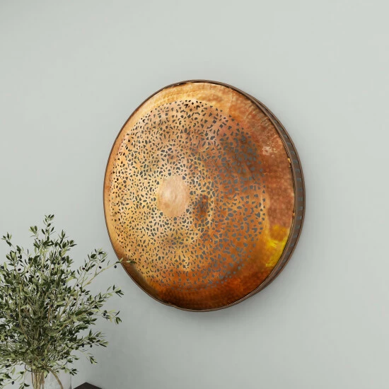 Flash Sale 🔔 Studio 350 Bronze Iron Eclectic Wall Decor Ornamental 25 X 25 X 5 🌟 - Image 4