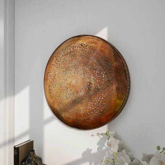 Flash Sale 🔔 Studio 350 Bronze Iron Eclectic Wall Decor Ornamental 25 X 25 X 5 🌟 - Image 7