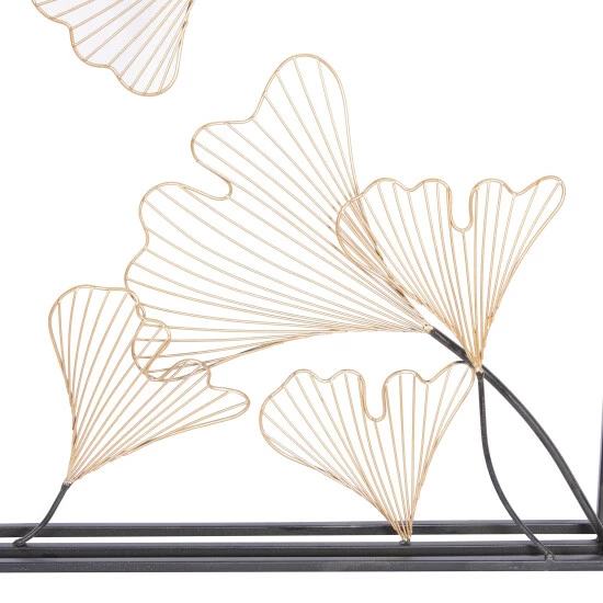 Coupon 🔔 Studio 350 Gold Metal Traditional Wall Decor Floral And Botanical 24 X 48 X 3 ❤️ - Image 3