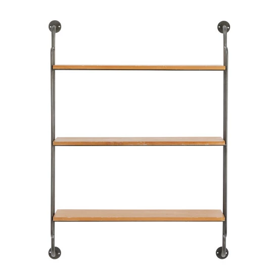 Best reviews of ⌛ Studio 350 Brown Iron Industrial Wall Shelf - 25 X 7 X 33 👍 - Image 3