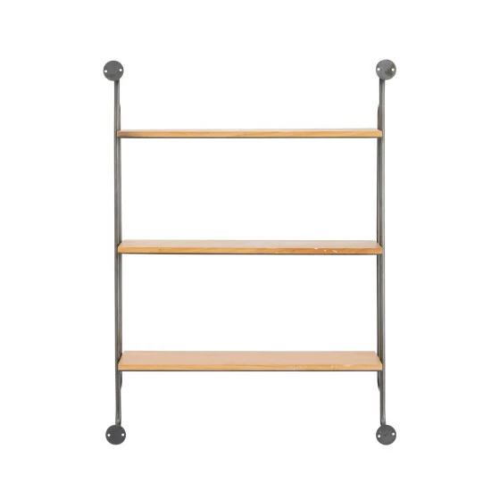Best reviews of ⌛ Studio 350 Brown Iron Industrial Wall Shelf - 25 X 7 X 33 👍 - Image 7
