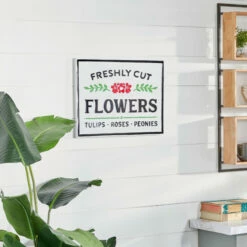 Hot Sale 😍 Studio 350 White Iron Farmhouse Wall Decor 15 X 20 X 1 - 20 X 1 X 15 💯