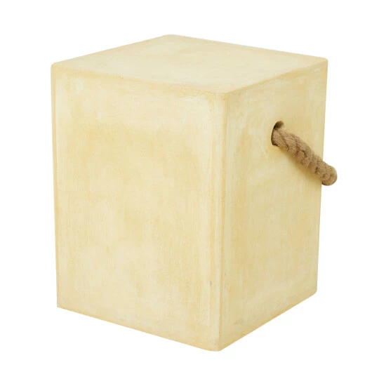 Buy 🔥 Studio 350 Fiber Clay Contemporary Outdoor Accent Table - 15 X 15 X 18 Yellow 🎁 - Image 8