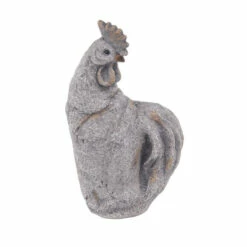 New ๐ Studio 350 The Gray Barn Jartop Rustic Polystone Chicken Sculpture ๐งจ