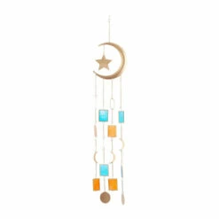 Outlet ❤️ Studio 350 Gold Metal Contemporary Windchime 😍