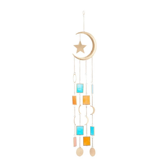 Outlet ❤️ Studio 350 Gold Metal Contemporary Windchime 😍 - Image 2