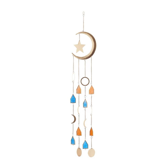 Outlet ❤️ Studio 350 Gold Metal Contemporary Windchime 😍 - Image 8