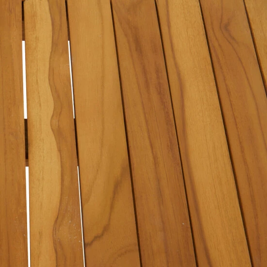 Buy 🎉 Studio 350 Teak Wood Traditional Indoor/Outdoor Accent Table - 18 X 19 X 18 ✨ - Image 3