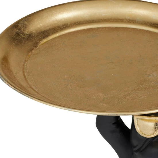 New 👍 Studio 350 Black Polystone Traditional Sculpture - 15"L X 14"W X 14"H 💯 - Image 4