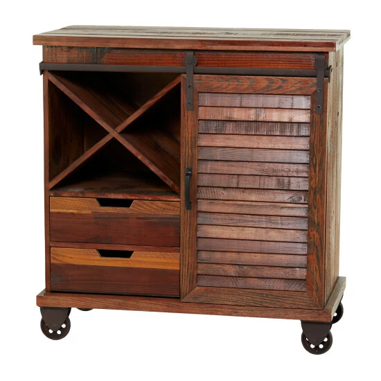 Brand new ⭐ Studio 350 Brown Metal Rustic Cabinet ❤️ - Image 2