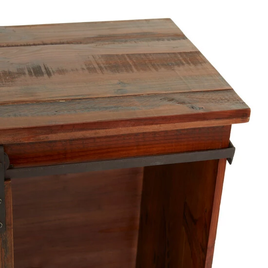 Brand new ⭐ Studio 350 Brown Metal Rustic Cabinet ❤️ - Image 4