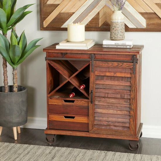 Brand new ⭐ Studio 350 Brown Metal Rustic Cabinet ❤️ - Image 8