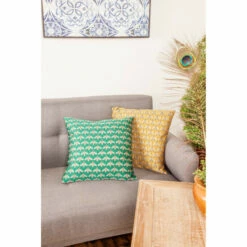 Discount 🔥 Studio 350 Modern 17 X 17 Inch Green Pillowcase 👍