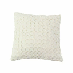 Promo 🌟 Studio 350 Modern 17 X 17 Inch Square Smocking Work Pillow Grey 😉